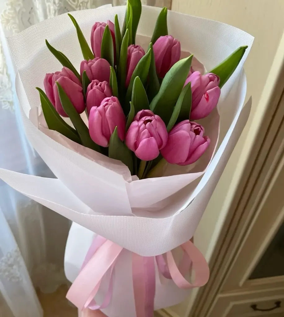 10 tallos tulipanes