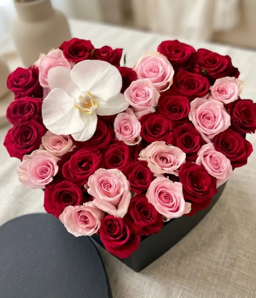Arreglo corazón 30 cm  #13