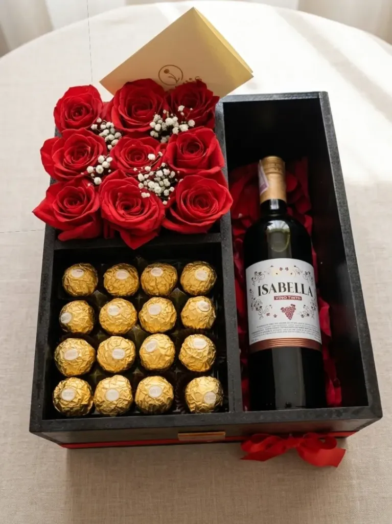 Arreglo caja vino #2