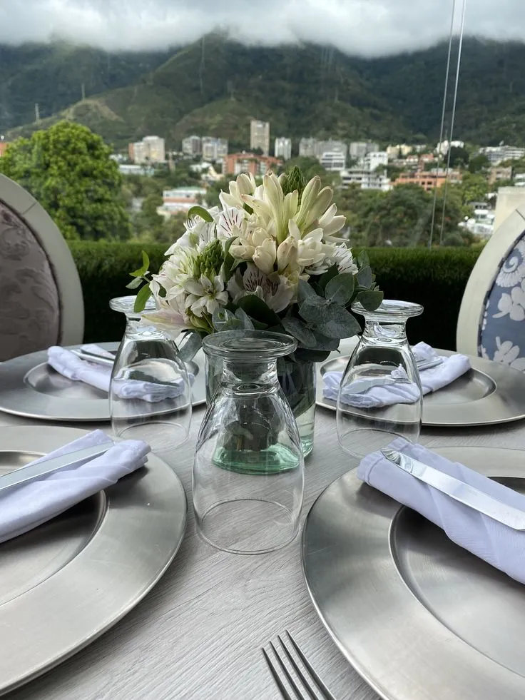 Centro de mesa pequeño