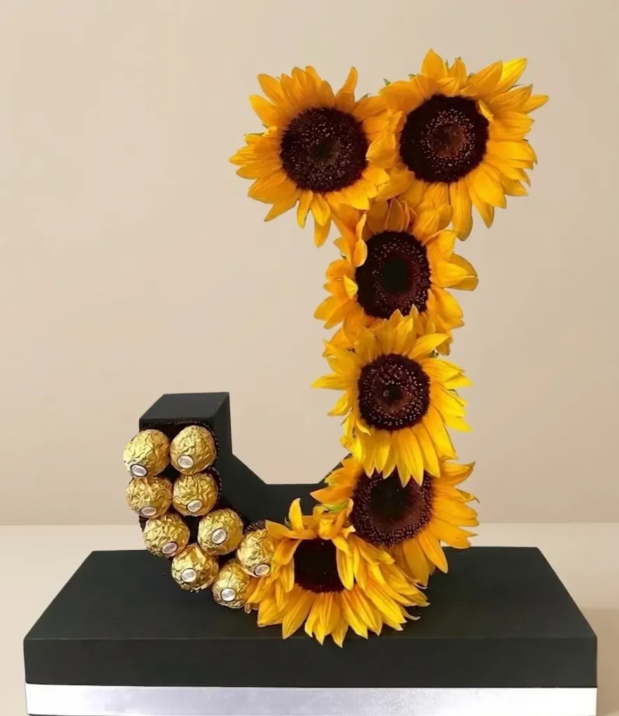 Letras personalizadas con base 35 cm